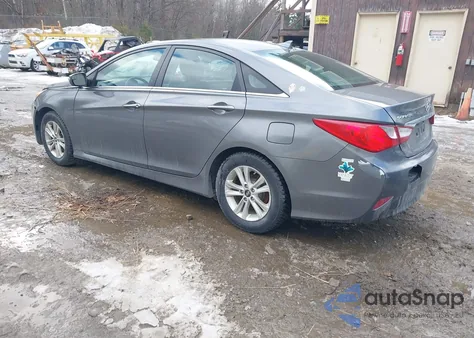 2014 Hyundai Sonata Gls из США, поврежденный, VIN 5NPEB4AC1EH824423